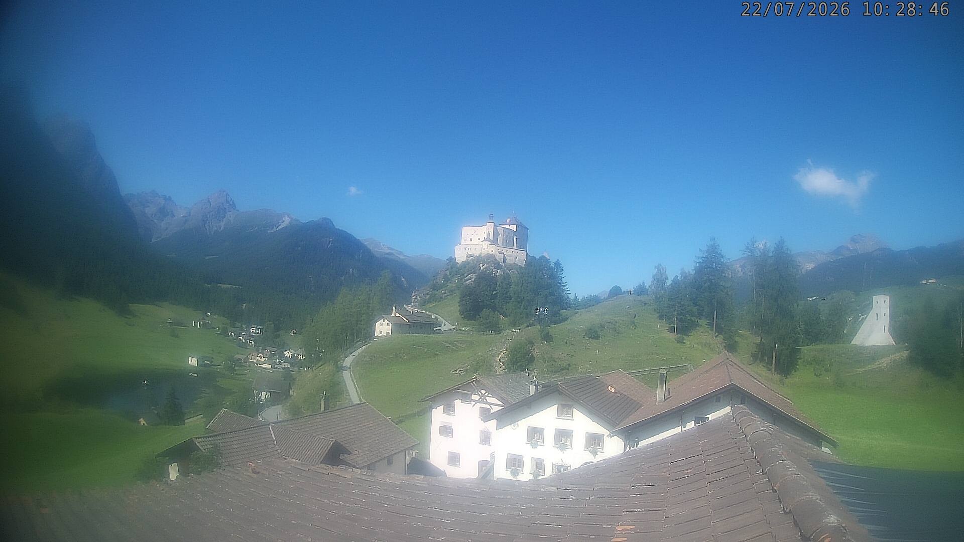 Archiv Foto Webcam Schloss Tarasp, Graubünden