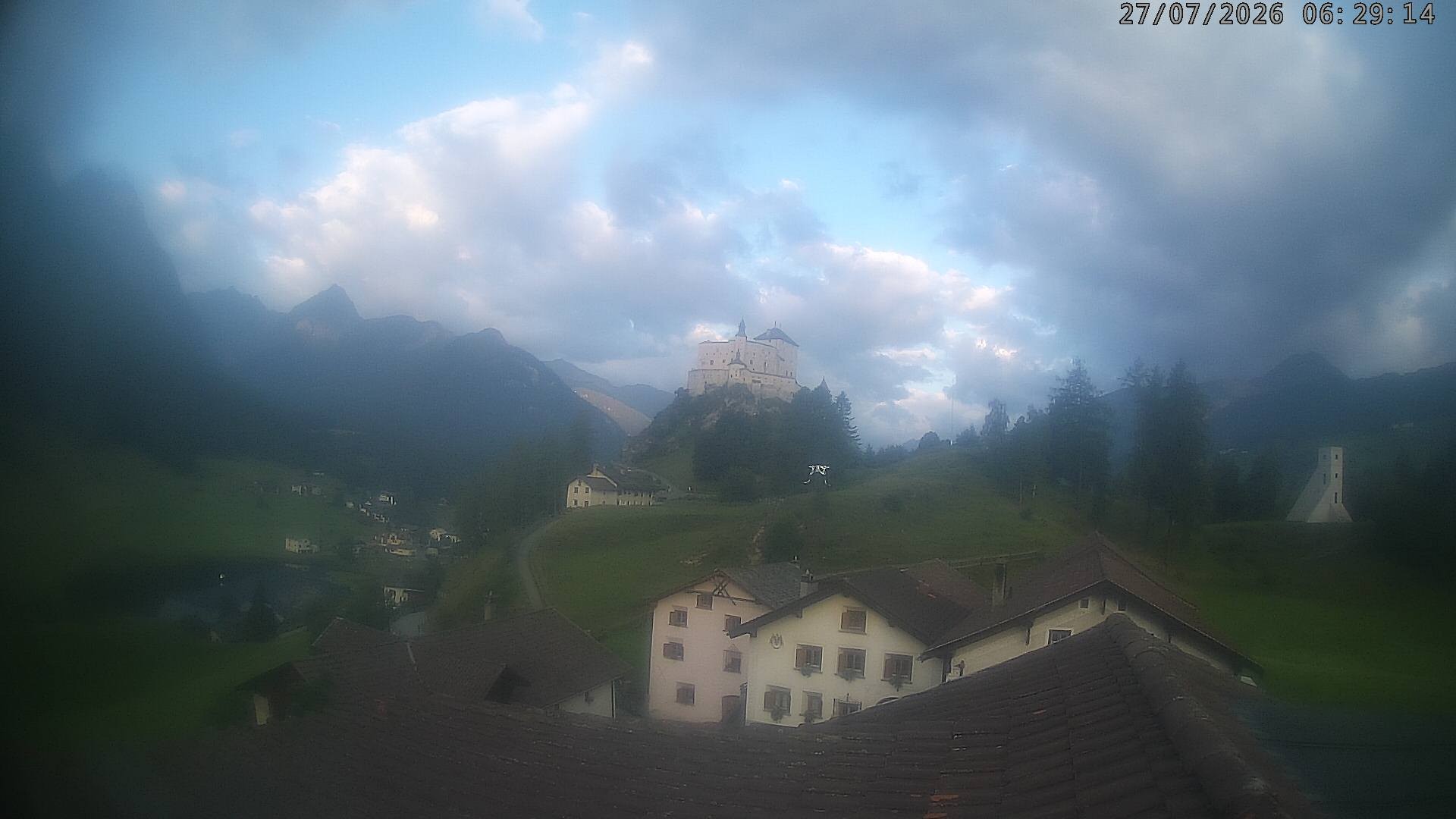 Archiv Foto Webcam Schloss Tarasp, Graubünden