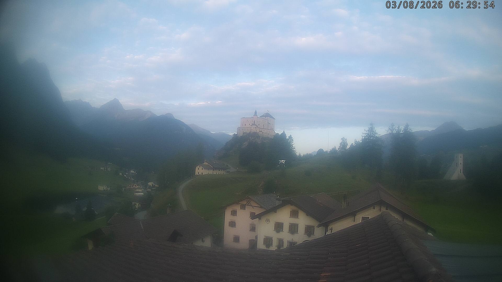 Archiv Foto Webcam Schloss Tarasp, Graubünden