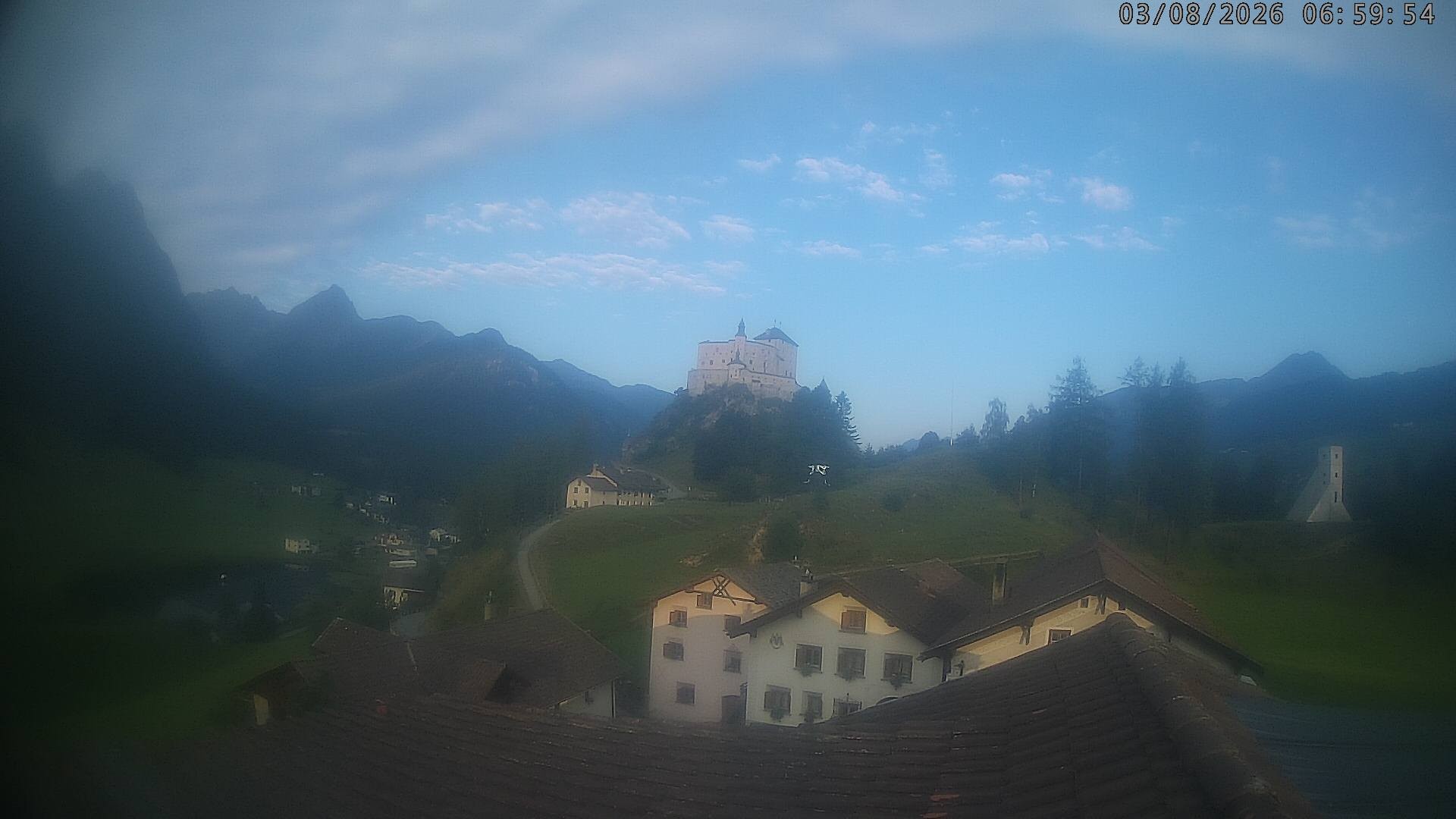 Archiv Foto Webcam Schloss Tarasp, Graubünden