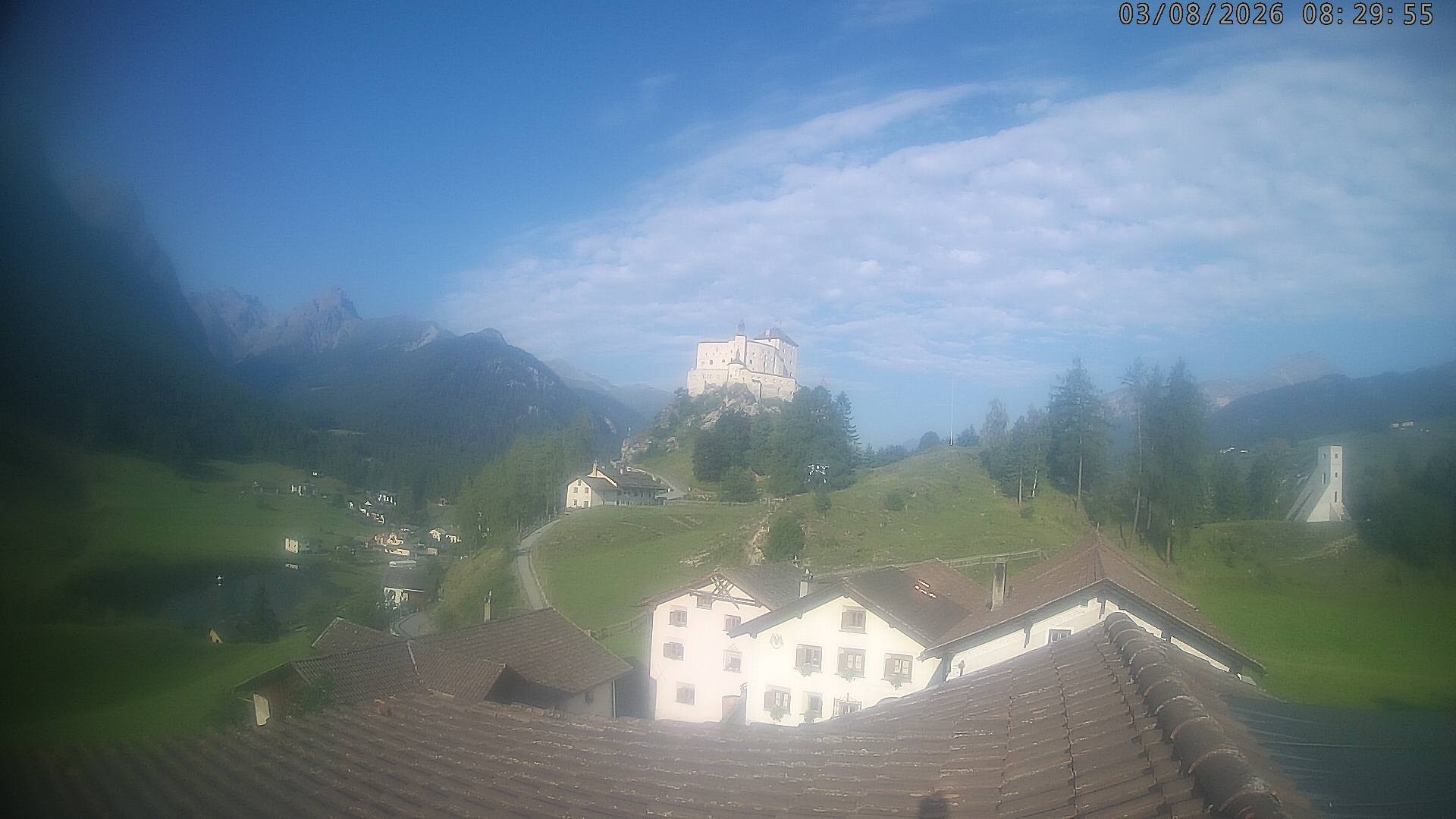 Archiv Foto Webcam Schloss Tarasp, Graubünden