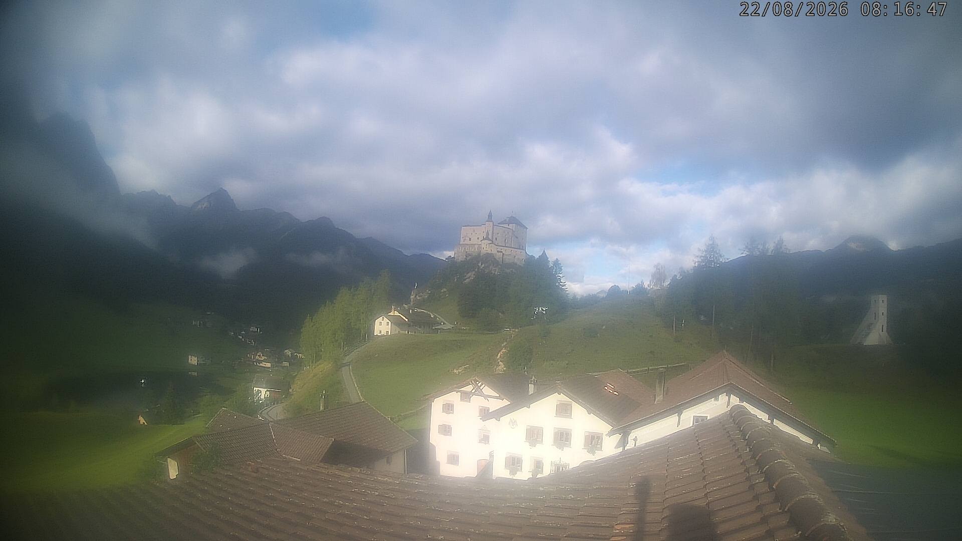 Archiv Foto Webcam Schloss Tarasp, Graubünden