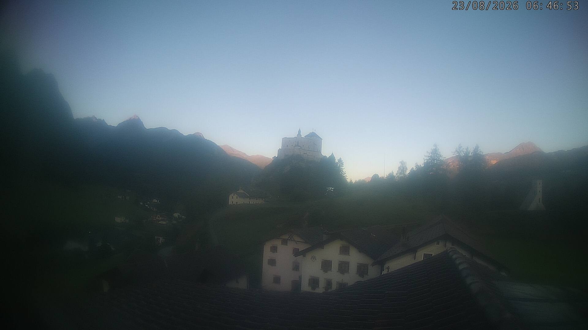 Archiv Foto Webcam Schloss Tarasp, Graubünden