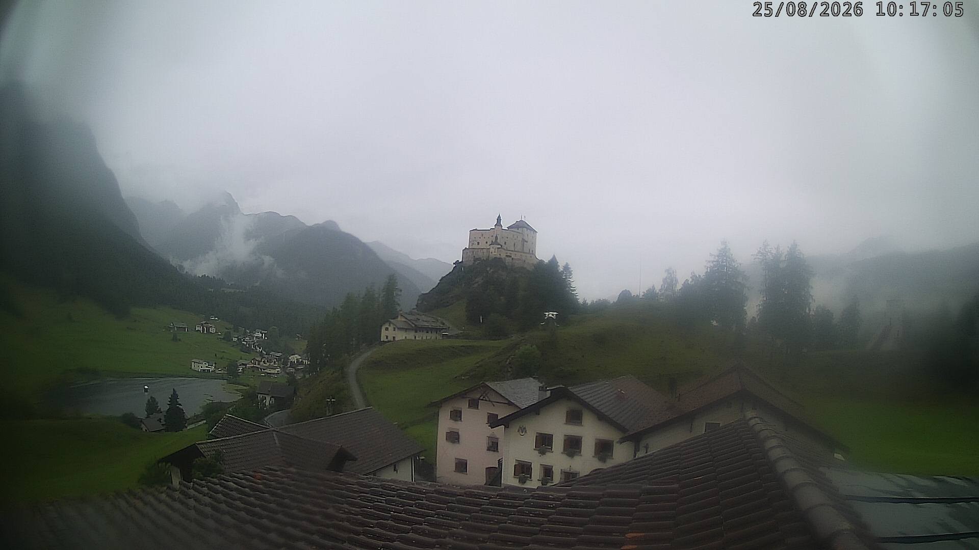 Archived image Webcam Tarasp Castle, Grisons