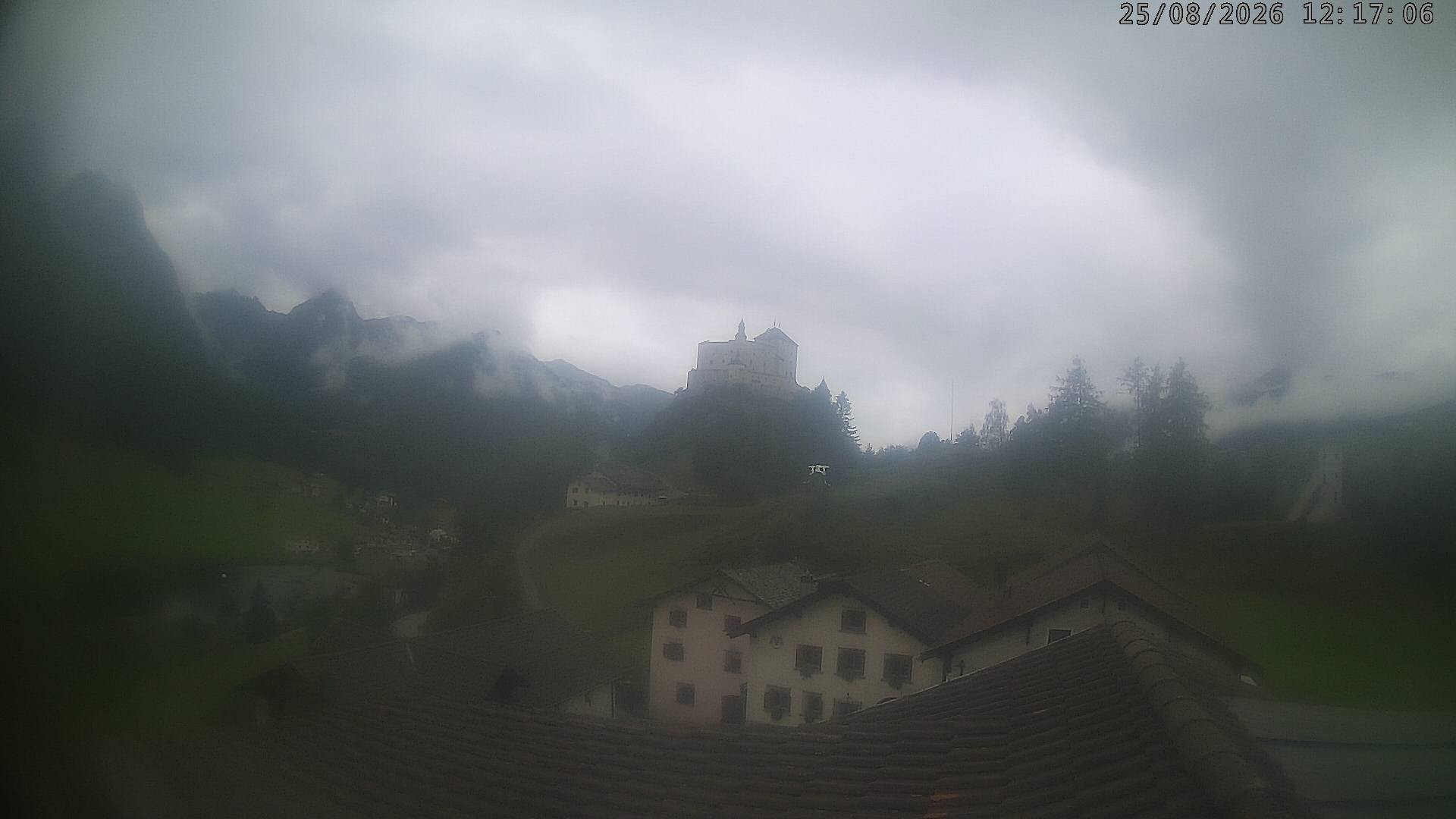 Archived image Webcam Tarasp Castle, Grisons