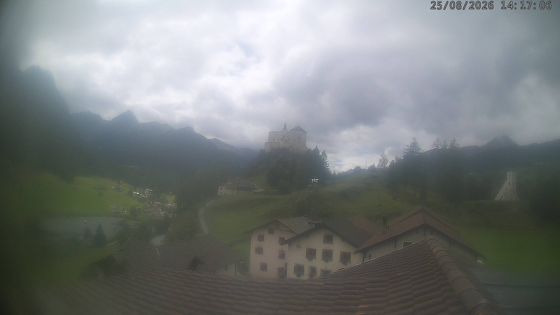 Archived image Webcam Tarasp Castle, Grisons