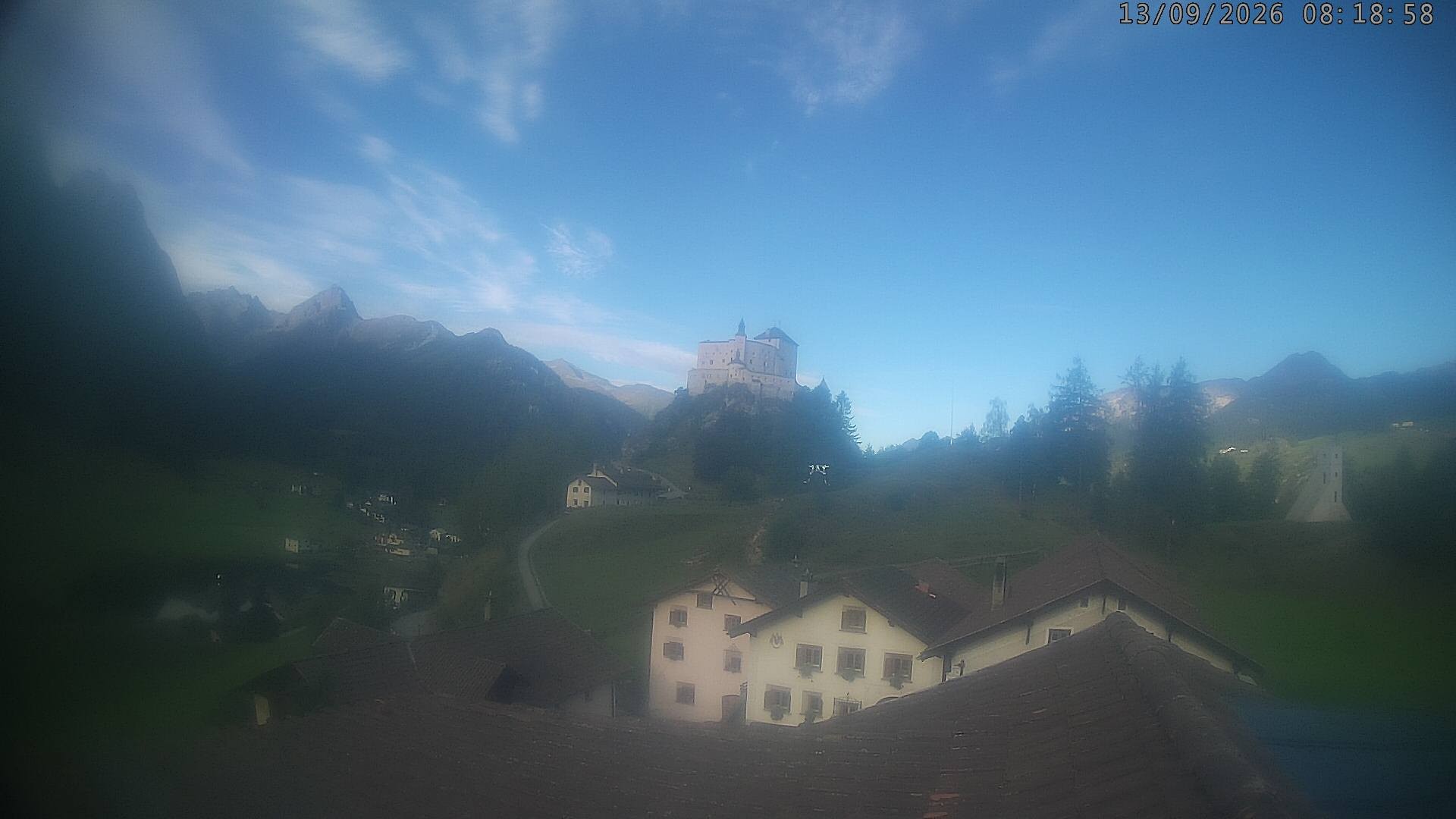 Archiv Foto Webcam Schloss Tarasp, Graubünden