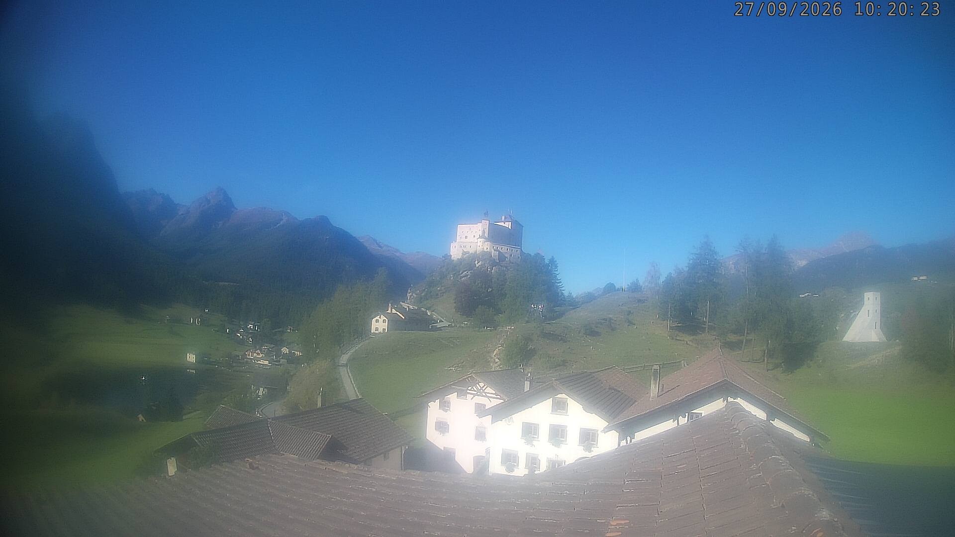 Archiv Foto Webcam Schloss Tarasp, Graubünden