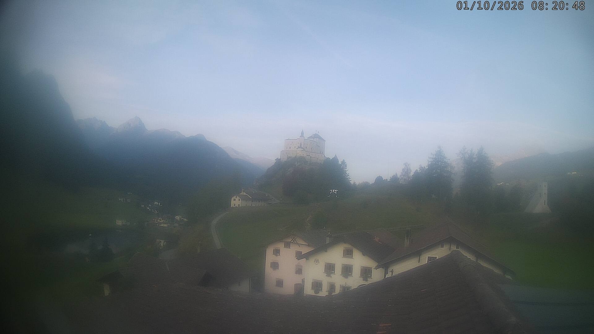 Archiv Foto Webcam Schloss Tarasp, Graubünden