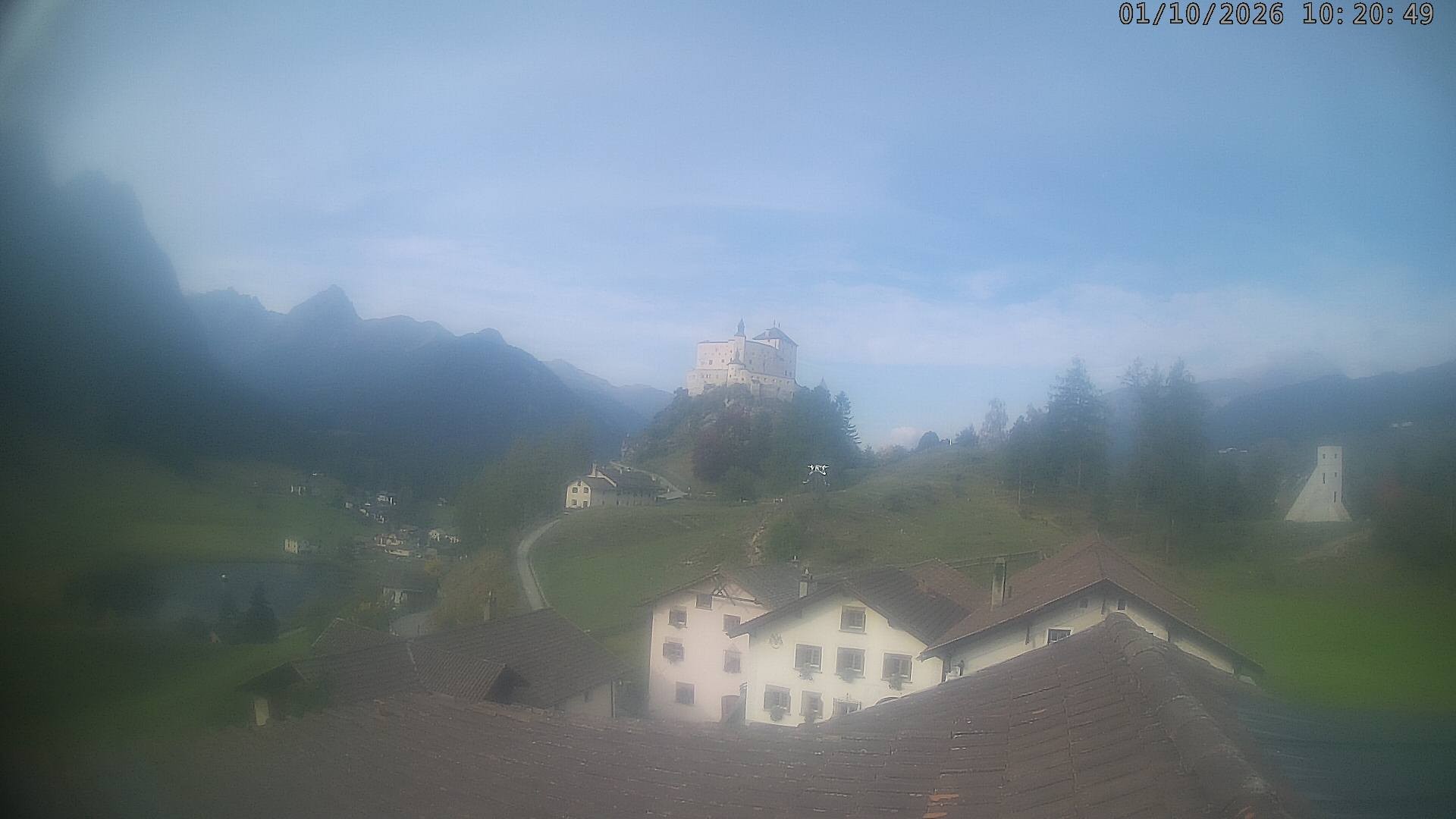 Archiv Foto Webcam Schloss Tarasp, Graubünden