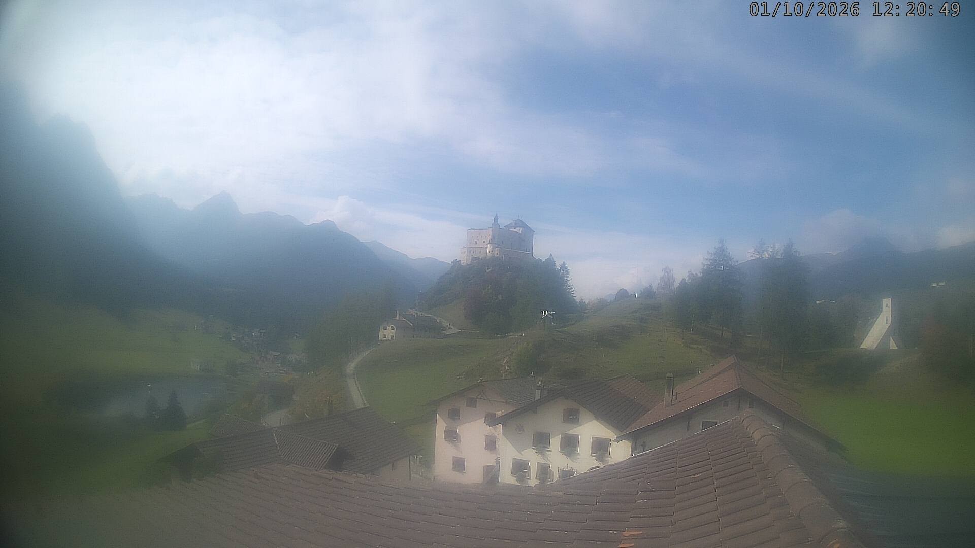 Archiv Foto Webcam Schloss Tarasp, Graubünden
