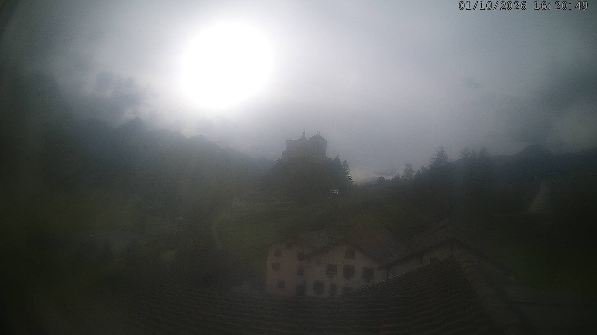 Archiv Foto Webcam Schloss Tarasp, Graubünden