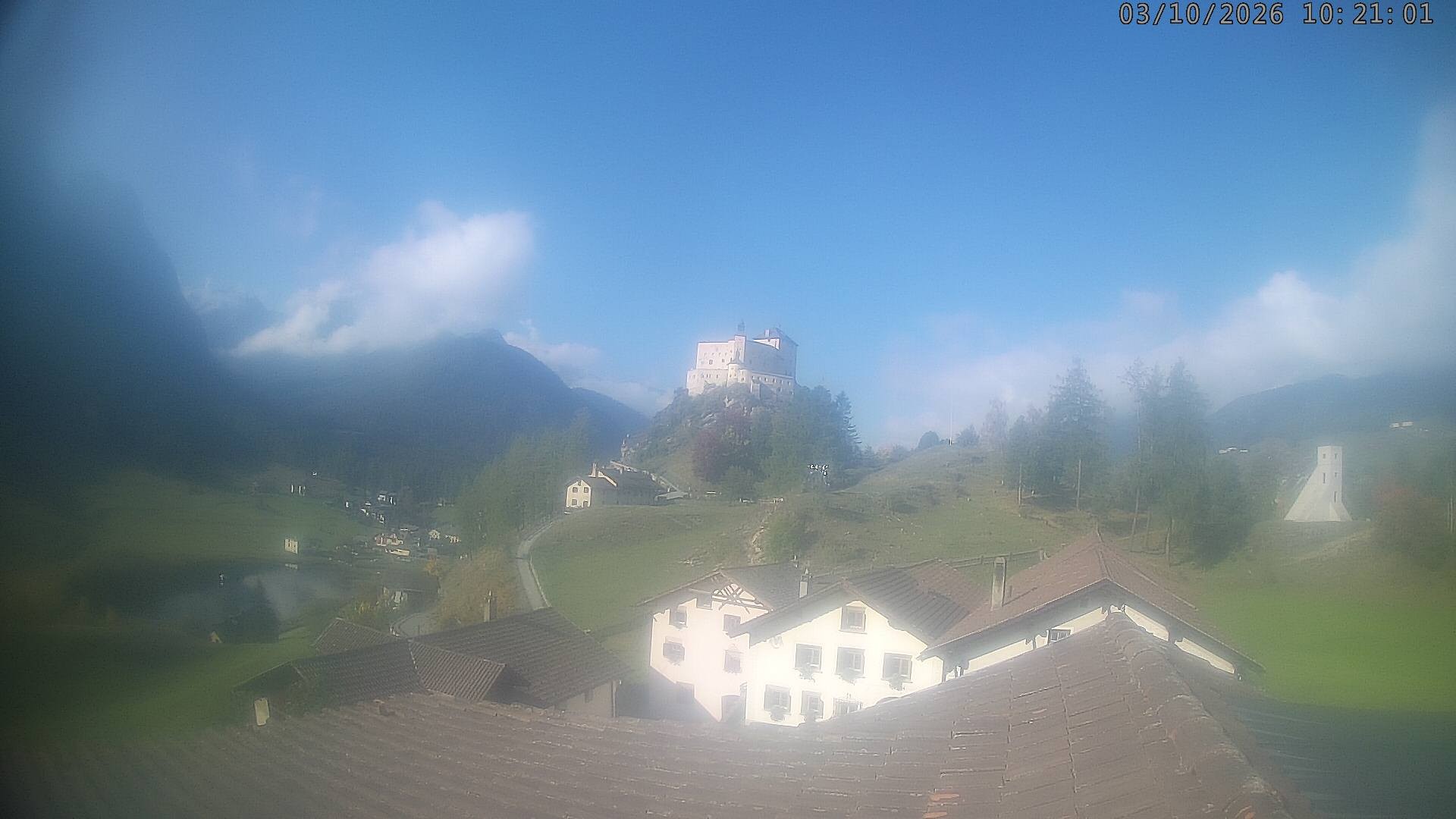 Archiv Foto Webcam Schloss Tarasp, Graubünden