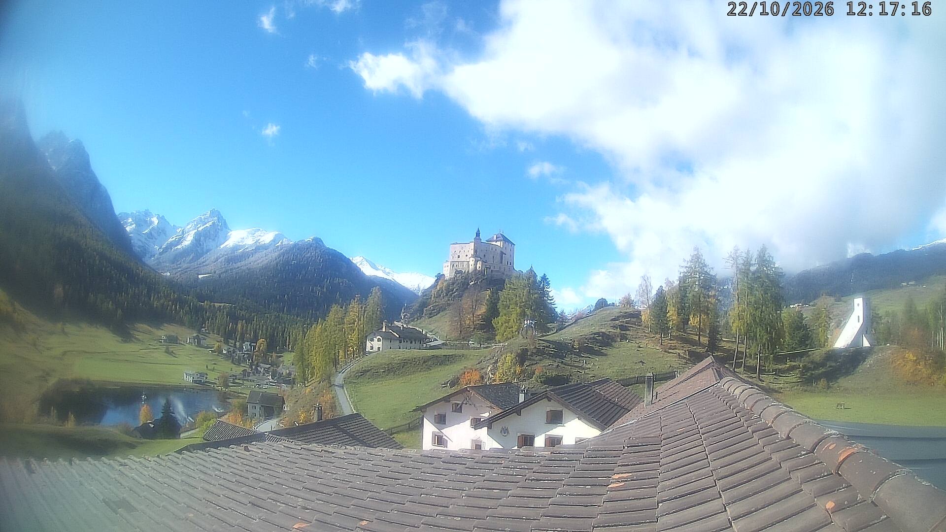 Archiv Foto Webcam Schloss Tarasp, Graubünden