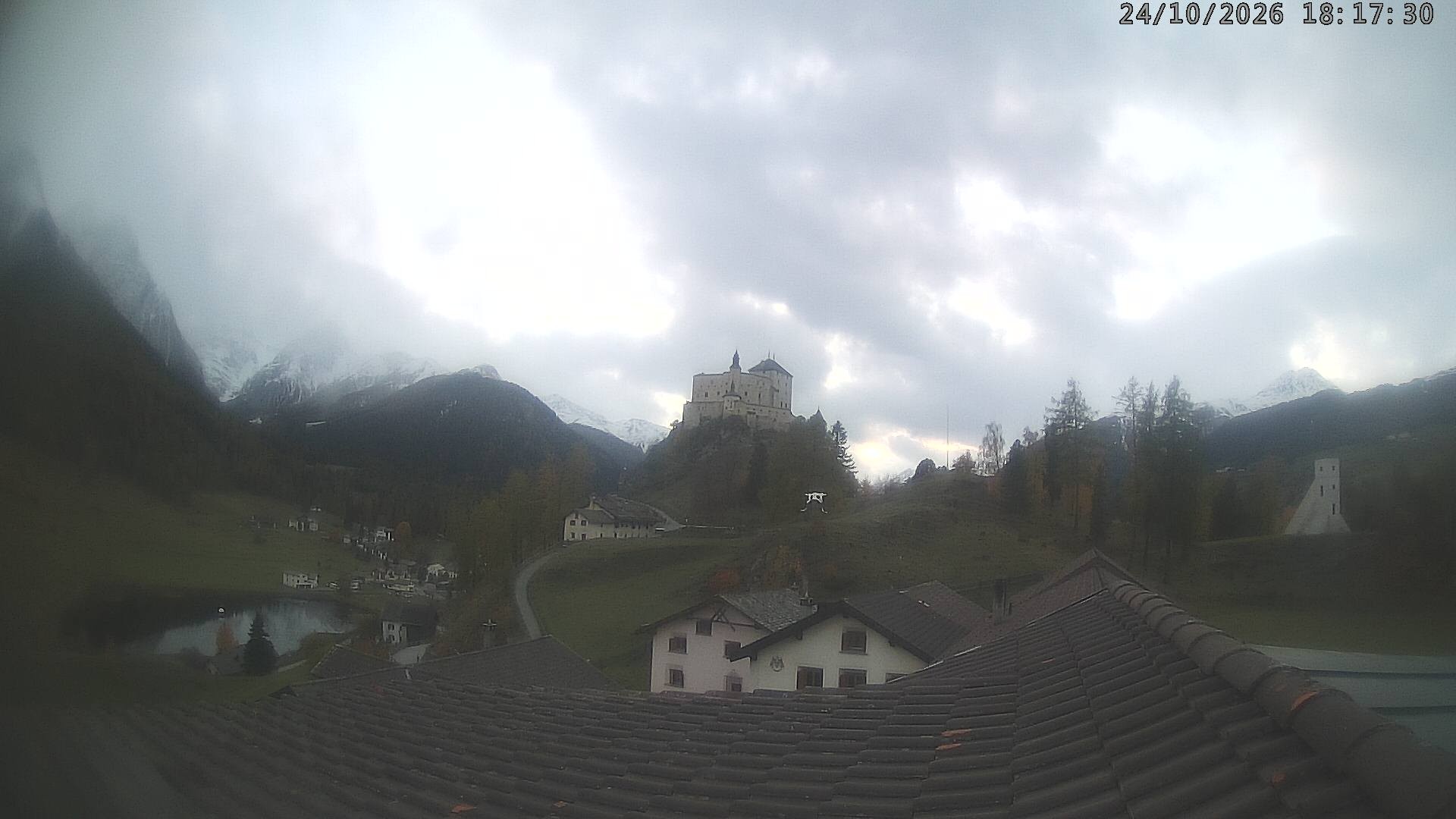 Archiv Foto Webcam Schloss Tarasp, Graubünden