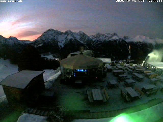 Archiv Foto Webcam Scuol: Bergstation Prui, Ftan