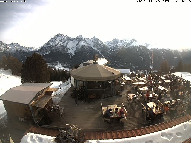 Archiv Foto Webcam Scuol: Bergstation Prui, Ftan