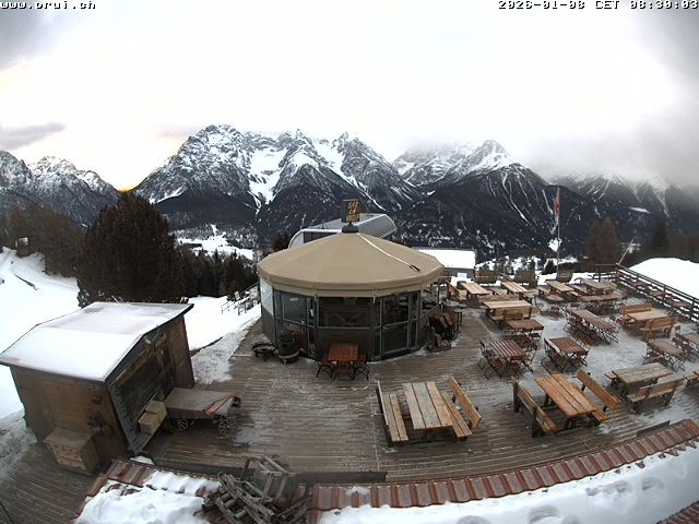 Archiv Foto Webcam Scuol: Bergstation Prui, Ftan