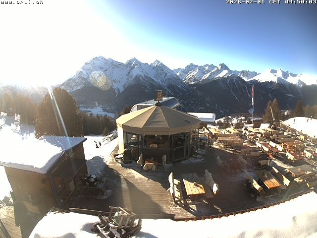Archiv Foto Webcam Scuol: Bergstation Prui, Ftan