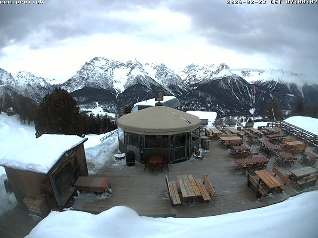 Archiv Foto Webcam Scuol: Bergstation Prui, Ftan