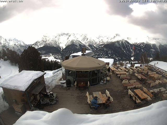 Archiv Foto Webcam Scuol: Bergstation Prui, Ftan