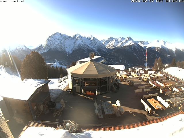 Archiv Foto Webcam Scuol: Bergstation Prui, Ftan