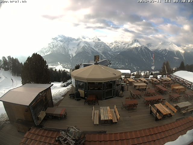 Archiv Foto Webcam Scuol: Bergstation Prui, Ftan