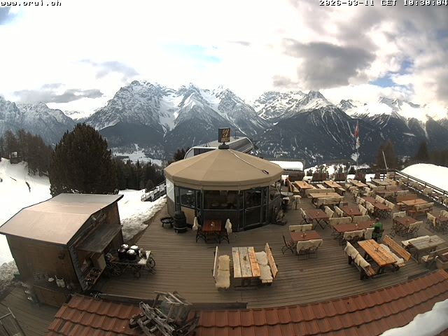 Archiv Foto Webcam Scuol: Bergstation Prui, Ftan