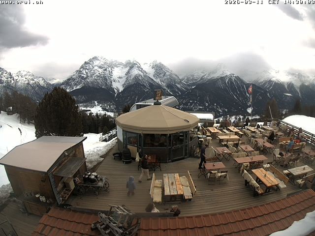 Archiv Foto Webcam Scuol: Bergstation Prui, Ftan