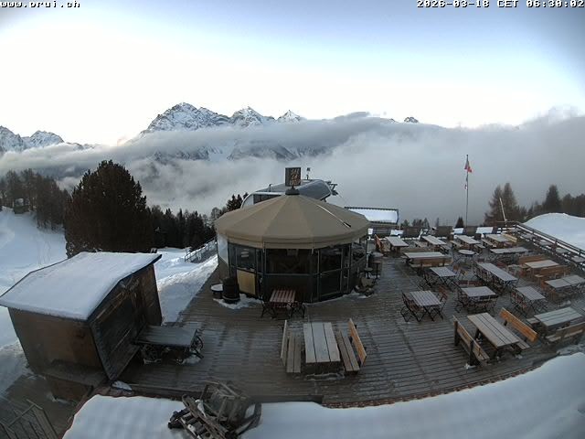 Archiv Foto Webcam Scuol: Bergstation Prui, Ftan