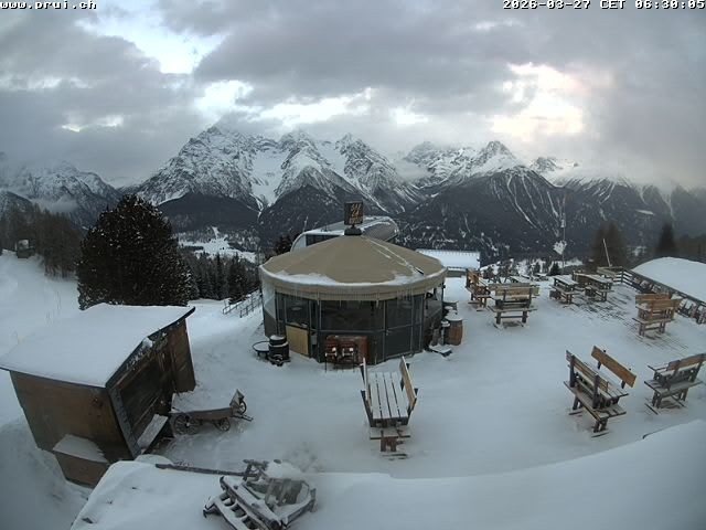 Archiv Foto Webcam Scuol: Bergstation Prui, Ftan