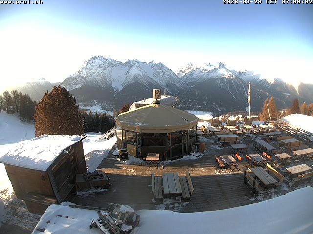 Archiv Foto Webcam Scuol: Bergstation Prui, Ftan