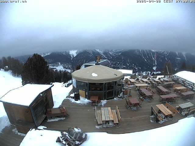 Archiv Foto Webcam Scuol: Bergstation Prui, Ftan