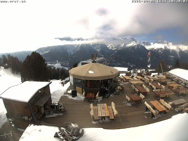 Archiv Foto Webcam Scuol: Bergstation Prui, Ftan