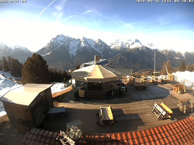Archiv Foto Webcam Scuol: Bergstation Prui, Ftan