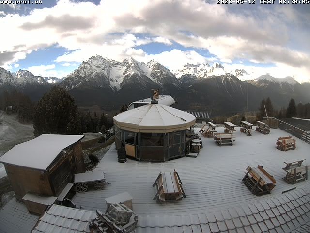 Archiv Foto Webcam Scuol: Bergstation Prui, Ftan