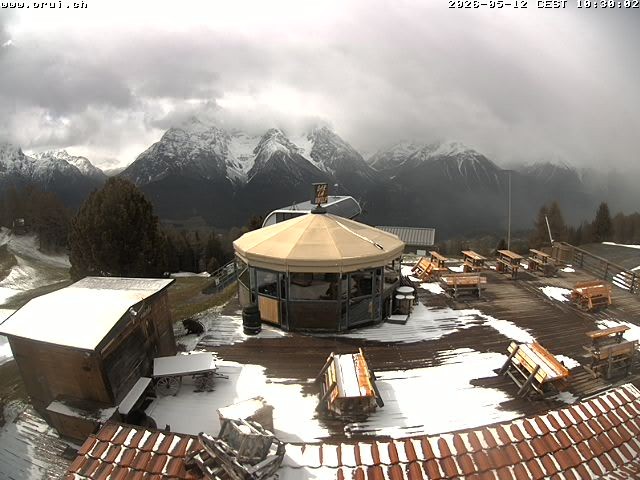 Archiv Foto Webcam Scuol: Bergstation Prui, Ftan