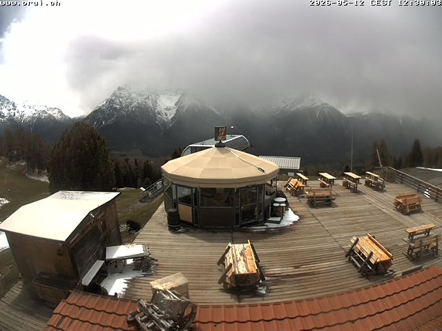 Archiv Foto Webcam Scuol: Bergstation Prui, Ftan