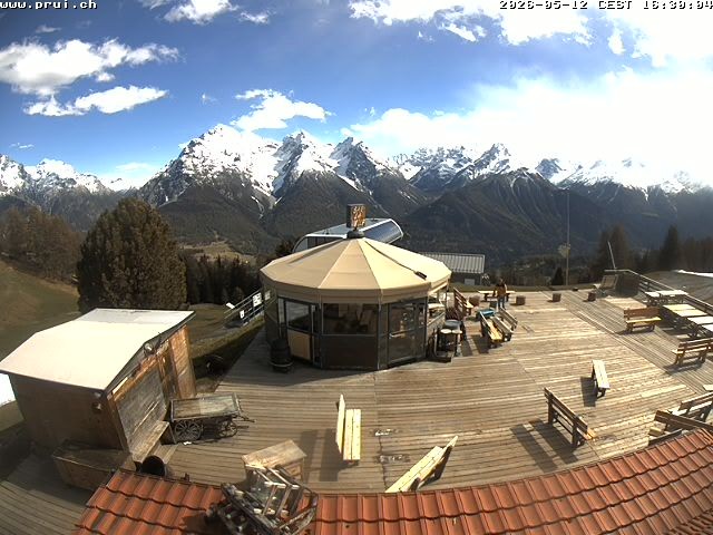 Archiv Foto Webcam Scuol: Bergstation Prui, Ftan