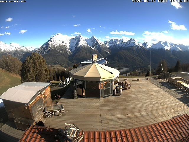 Archiv Foto Webcam Scuol: Bergstation Prui, Ftan