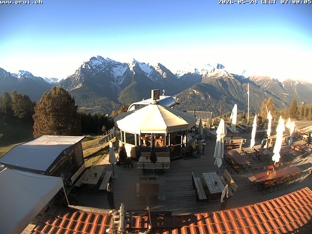 Archiv Foto Webcam Scuol: Bergstation Prui, Ftan
