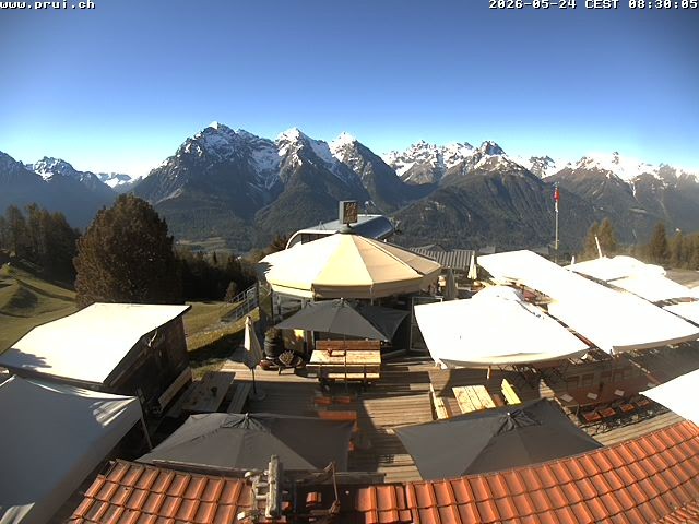 Archiv Foto Webcam Scuol: Bergstation Prui, Ftan