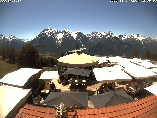 Archiv Foto Webcam Scuol: Bergstation Prui, Ftan