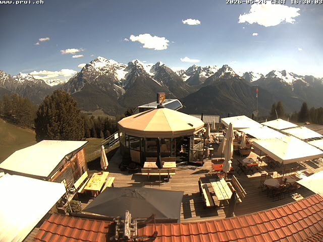 Archiv Foto Webcam Scuol: Bergstation Prui, Ftan
