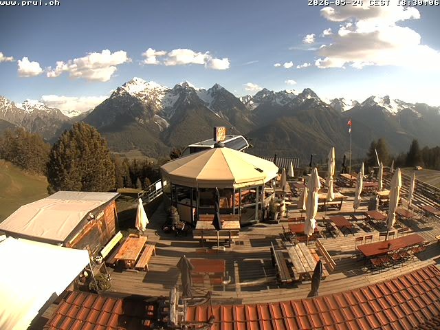 Archiv Foto Webcam Scuol: Bergstation Prui, Ftan