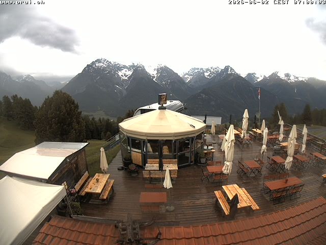 Archiv Foto Webcam Scuol: Bergstation Prui, Ftan