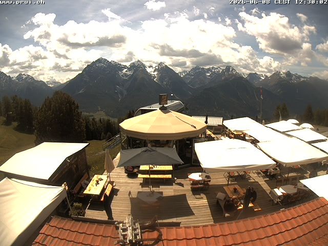 Archiv Foto Webcam Scuol: Bergstation Prui, Ftan