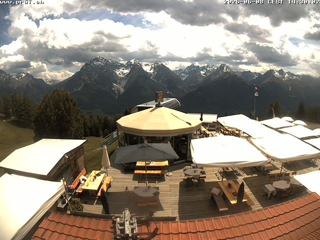 Archiv Foto Webcam Scuol: Bergstation Prui, Ftan