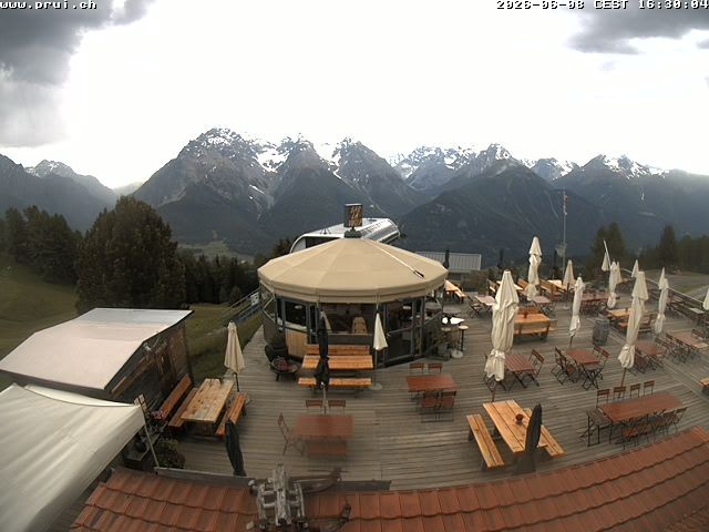 Archiv Foto Webcam Scuol: Bergstation Prui, Ftan