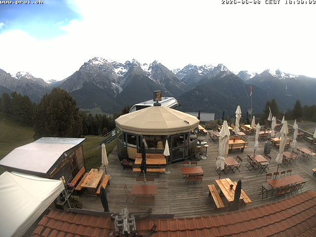 Archiv Foto Webcam Scuol: Bergstation Prui, Ftan